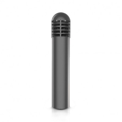 Potelet Paralume Gris 230V 35W 3000K 100x20cm IP65 ROND