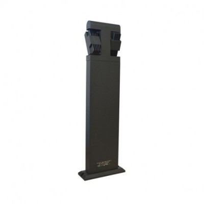 Potelet Rectangulaire LED Diffuseur orientable 4000K 8W