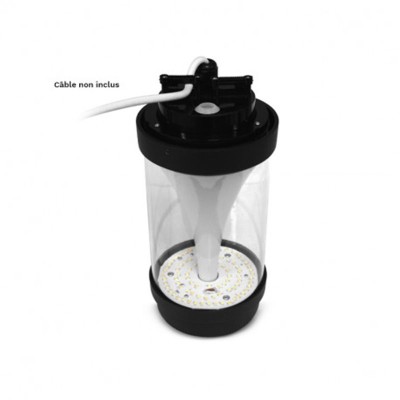 Potelet LED Aluminium 20W CCT Noir 720 mm - GARANTIE 5 ANS