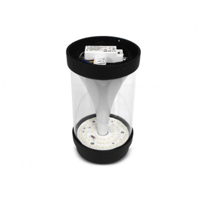 Potelet LED Aluminium 20W CCT Noir 720 mm - GARANTIE 5 ANS
