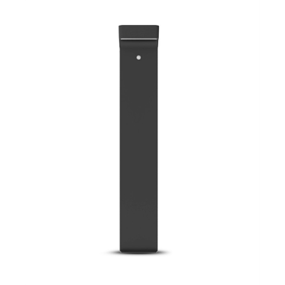 Potelet Solaire LED Carré 6W 3000K Noir 950 mm + Détecteur IR