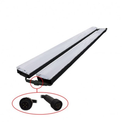 Linéaire LED dépoli Noir 50W 5000K 1,5m Garantie 5 ans