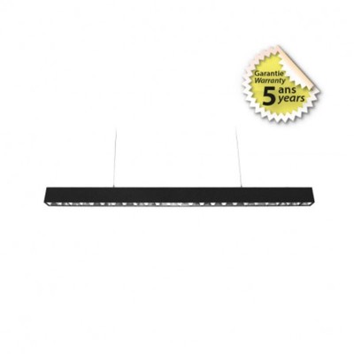 Linéaire LED Noir 1200mm 30W 4000K UGR GARANTIE 5 ANS